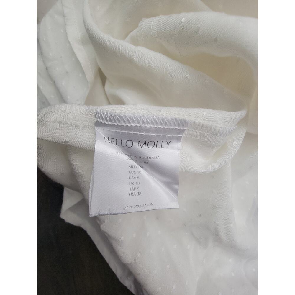 Hello Molly White Midi Dress - Picture 15 of 16
